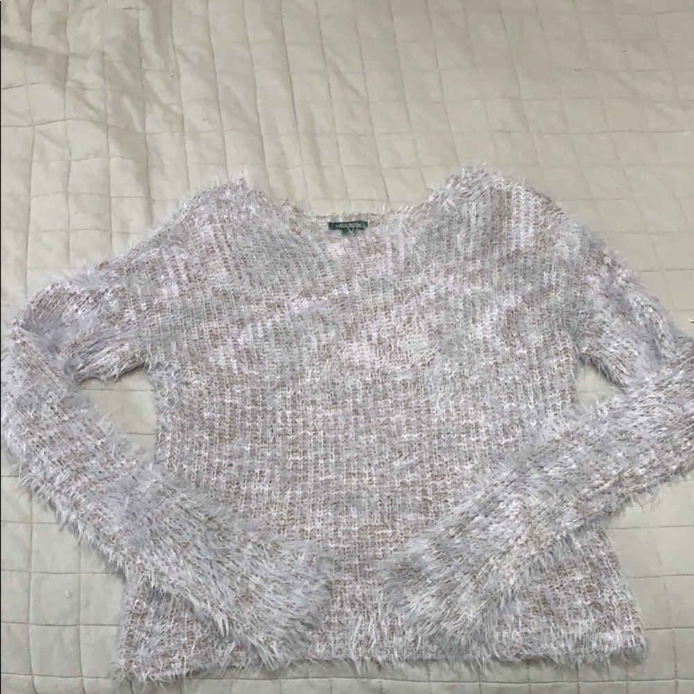 Purple Fuzzy Sweater